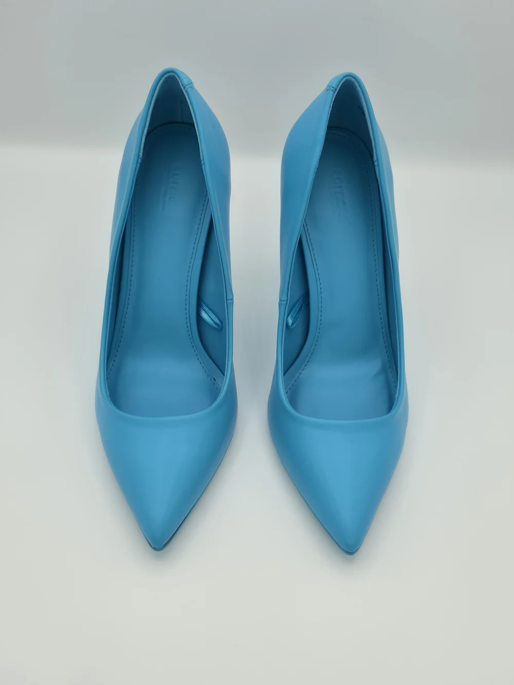 Express Turquoise Pointed Toe Stiletto Pumps